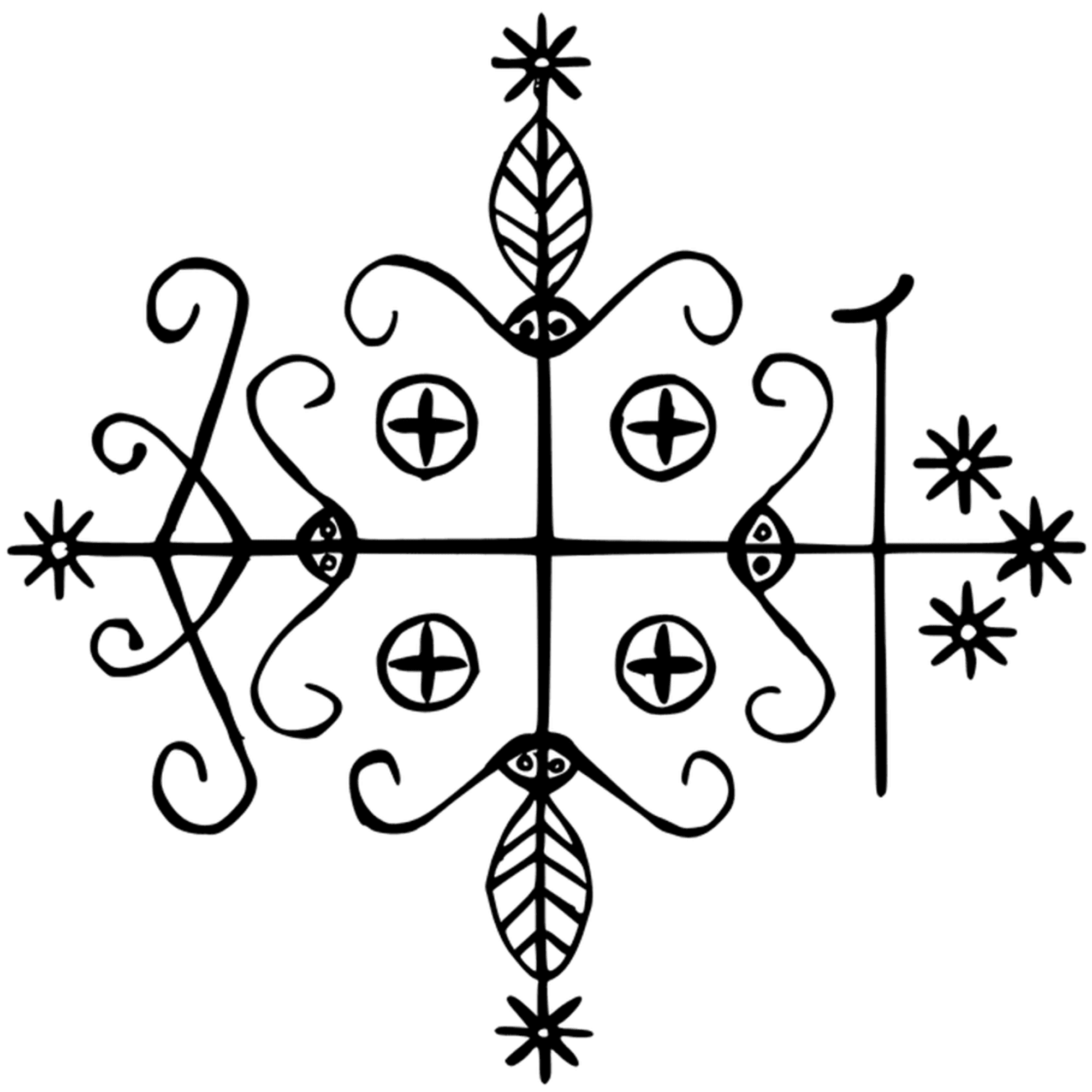 Vèvè Papa Legba