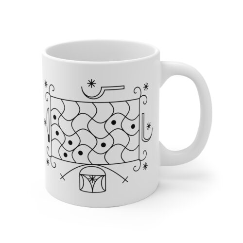 Tasse en céramique Kouzen Zaka — Lakou Veve