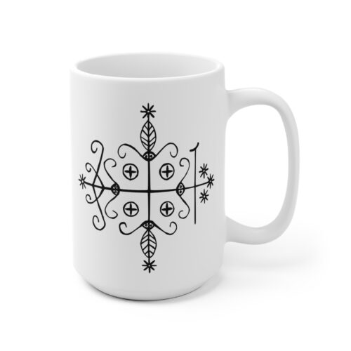 Tasse en céramique Papa Legba — Lakou Veve