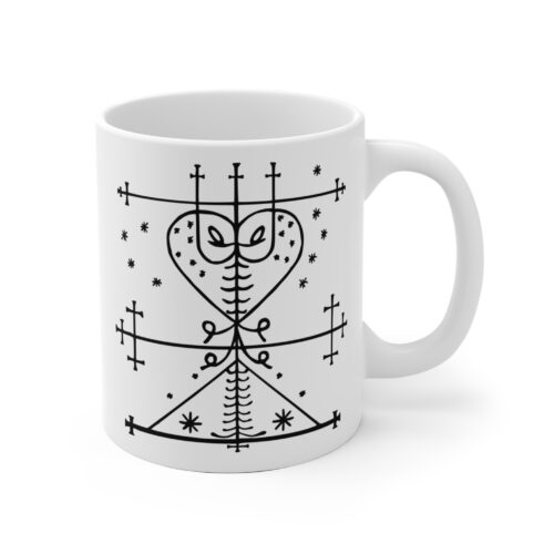 Tasse en céramique Grann Brigitte — Lakou Veve