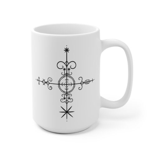 Tasse en céramique Simbi — Lakou Veve